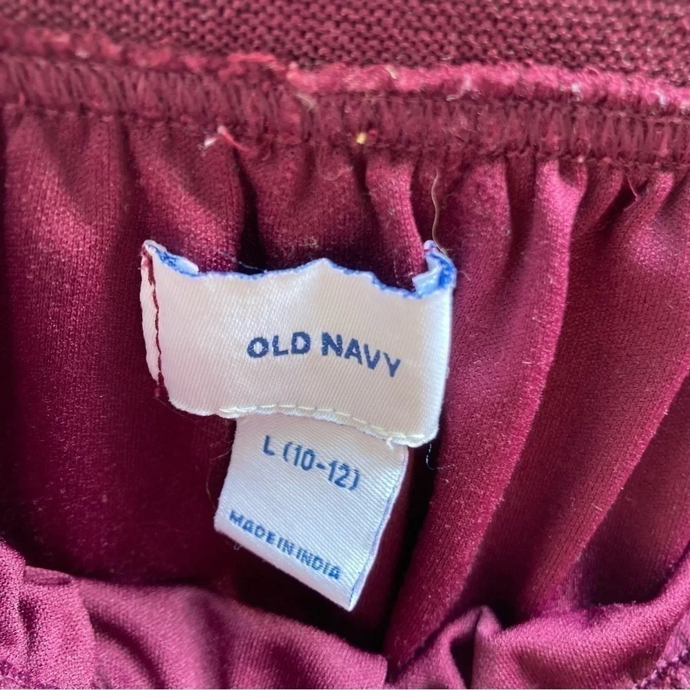 Old Navy purple floral skirt, size large(10-12)